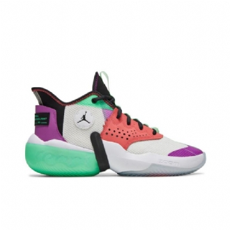 Air Jordan React Elevation Bílá Fialová Červená Zelená Černá Pánské Boty