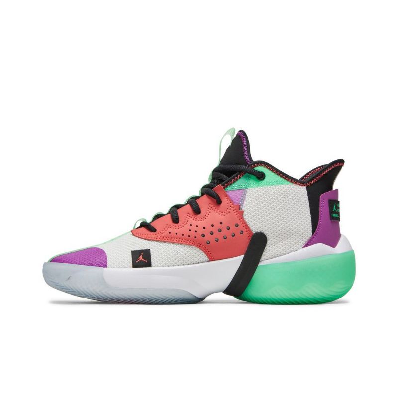 Air Jordan React Elevation Bílá Fialová Červená Zelená Černá Pánské Boty