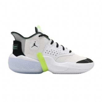 Air Jordan React Elevation Pf Bílá Černá Zelená Pánské Boty