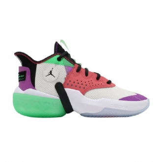 Air Jordan React Elevation Pf Bílá Fialová Červená Zelená Černá Pánské Boty