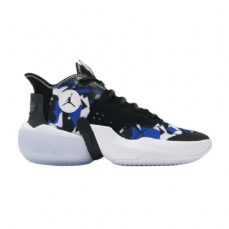 Air Jordan React Elevation Pf Černá Modrá Bílé Pánské Boty