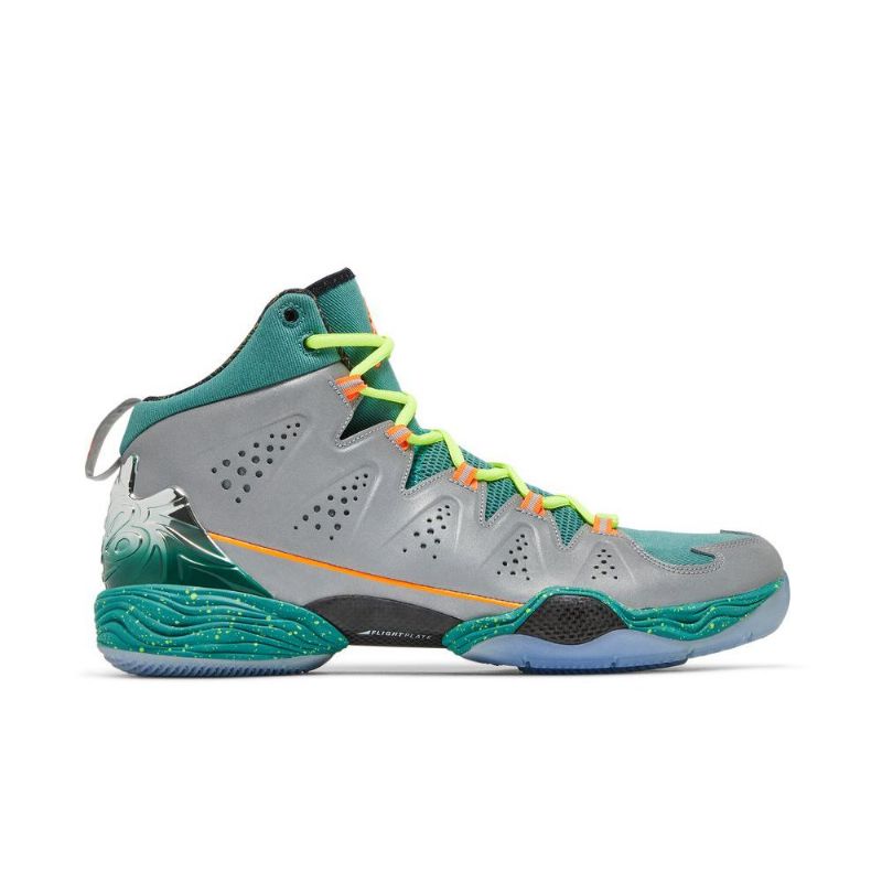 Pánské Boty Air Jordan Melo M10 Stříbrný Zelená Oranžový