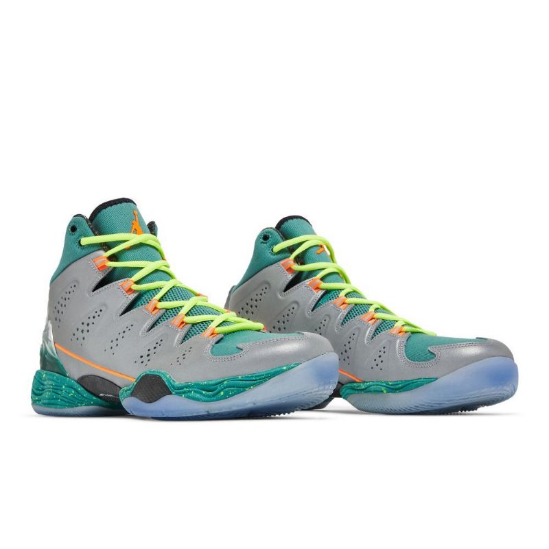 Pánské Boty Air Jordan Melo M10 Stříbrný Zelená Oranžový