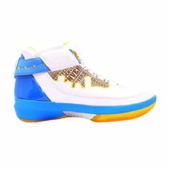 Air Jordan 22 A Bílý Modrý Pánské Boty