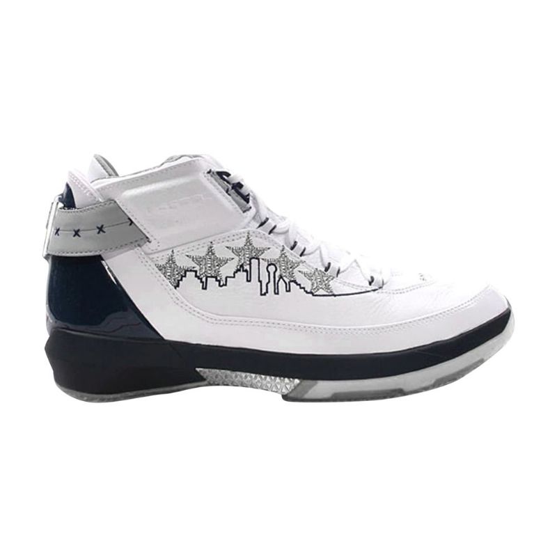 Pánské Boty Air Jordan 22 Og Pe Bílý Tmavě Modrá Modrý Stříbrný
