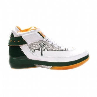 Pánské Boty Air Jordan 22 Og Pe Bílý Zelená Oranžový
