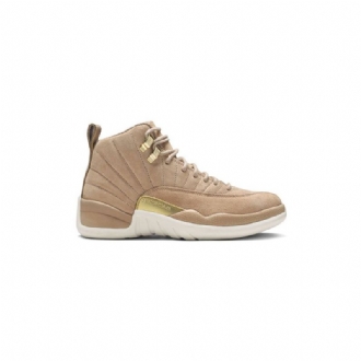 Dámské Boty Air Jordan 12 Retro Bílý Hnědý Zlatý
