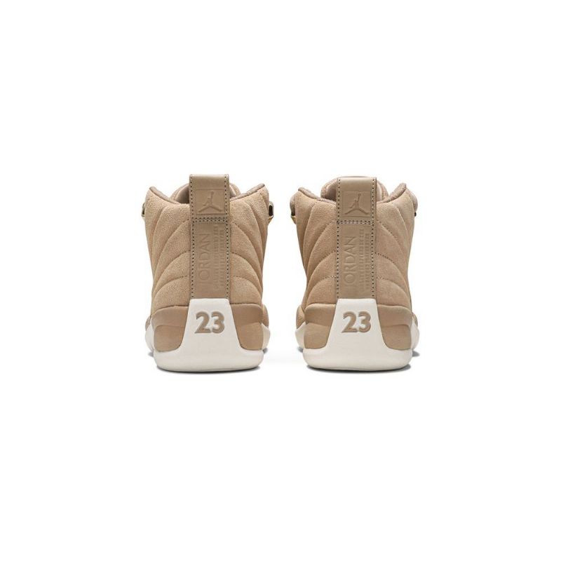 Dámské Boty Air Jordan 12 Retro Bílý Hnědý Zlatý