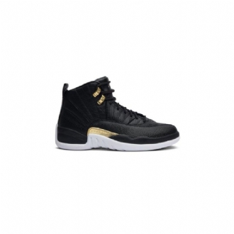 Dámské Boty Air Jordan 12 Retro Černá Zlatý Bílý