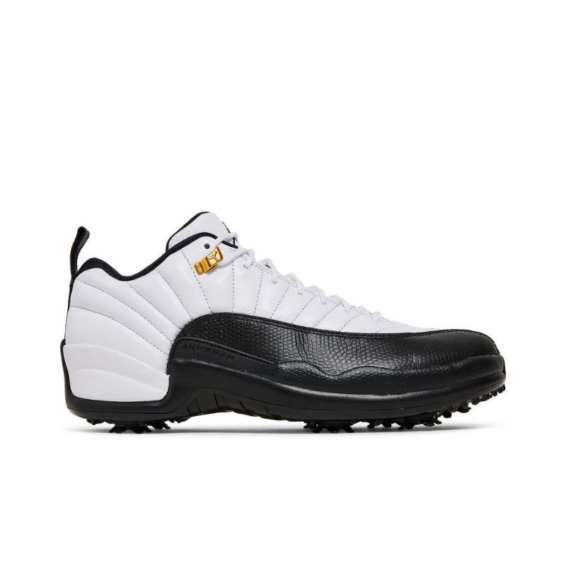 Pánské Boty Air Jordan 12 Low Golf Bílý Černá