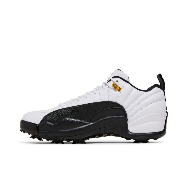 Pánské Boty Air Jordan 12 Low Golf Bílý Černá