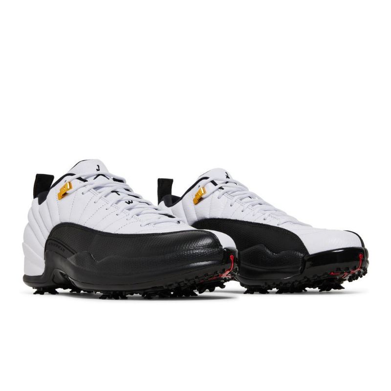 Pánské Boty Air Jordan 12 Low Golf Bílý Černá