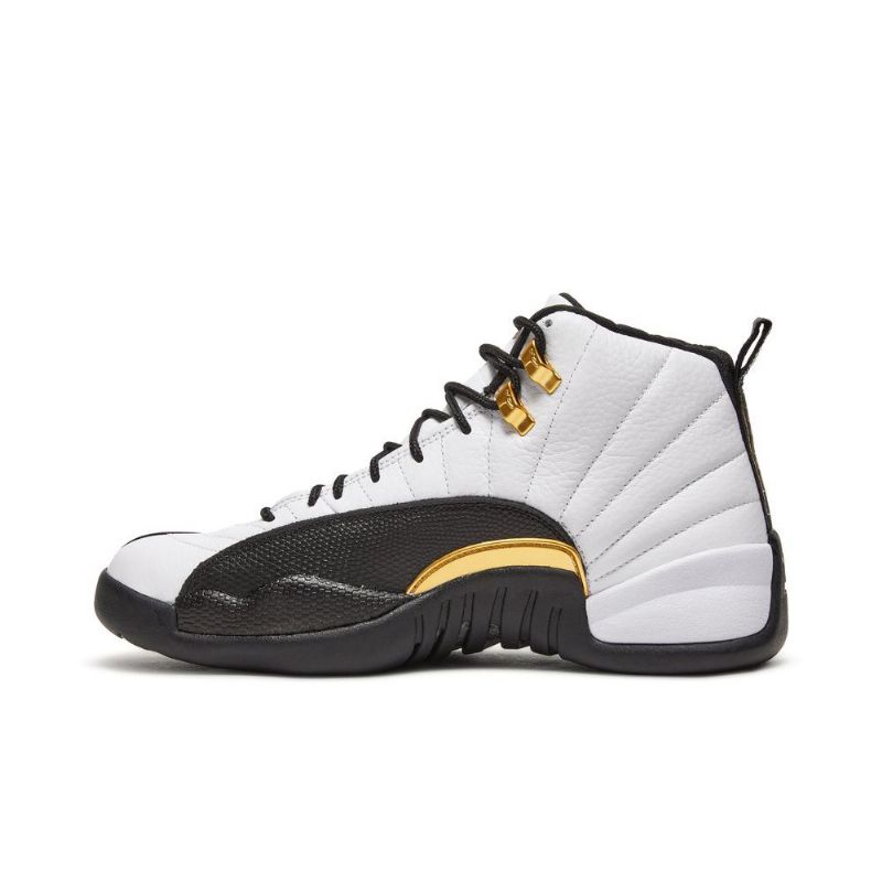 Pánské Boty Air Jordan 12 Retro Bílý Černá Zlatý