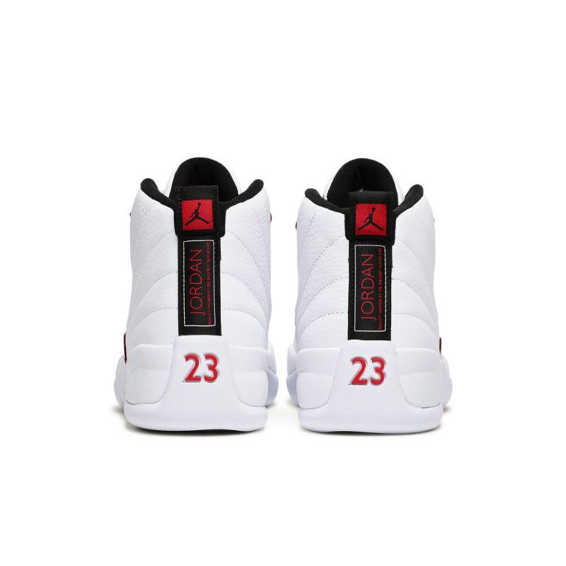 Pánské Boty Air Jordan 12 Retro Bílý Červené Černá
