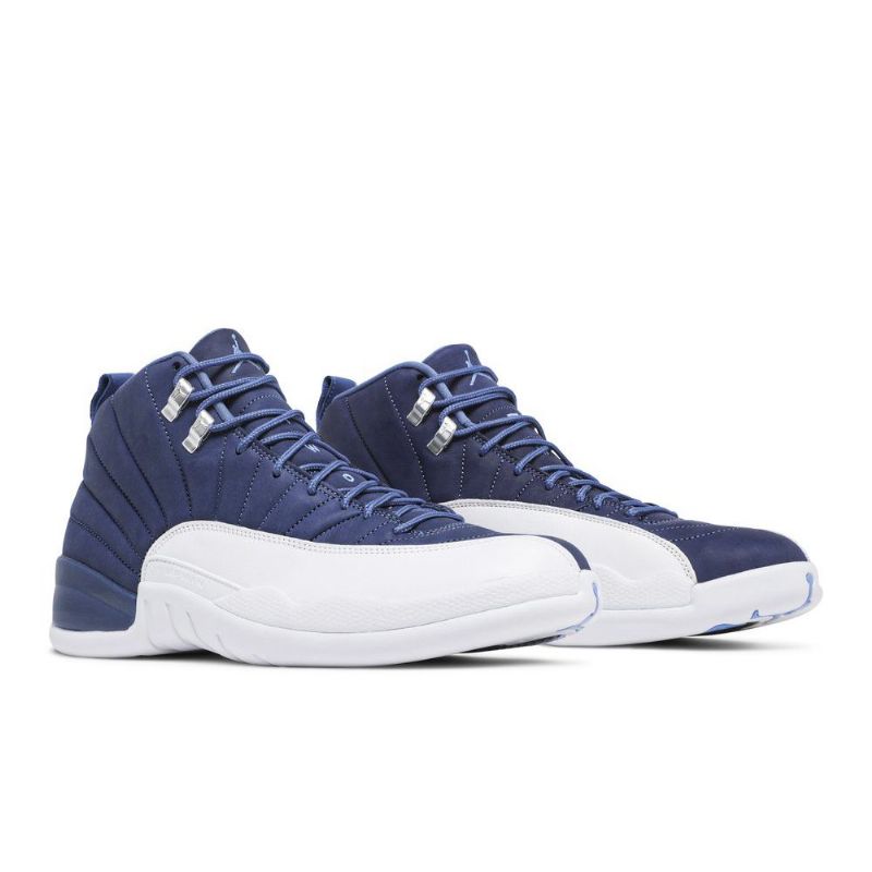 Pánské Boty Air Jordan 12 Retro Modrý Bílý