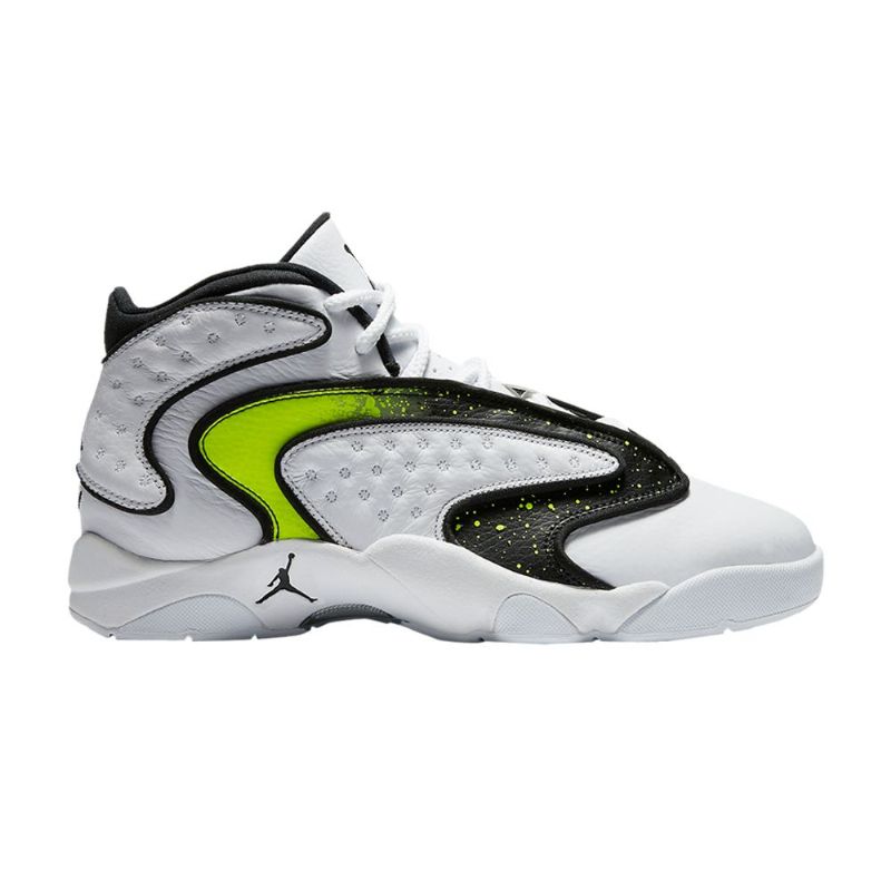 Air Jordan A Bílá Zelená Černá Dámské Boty