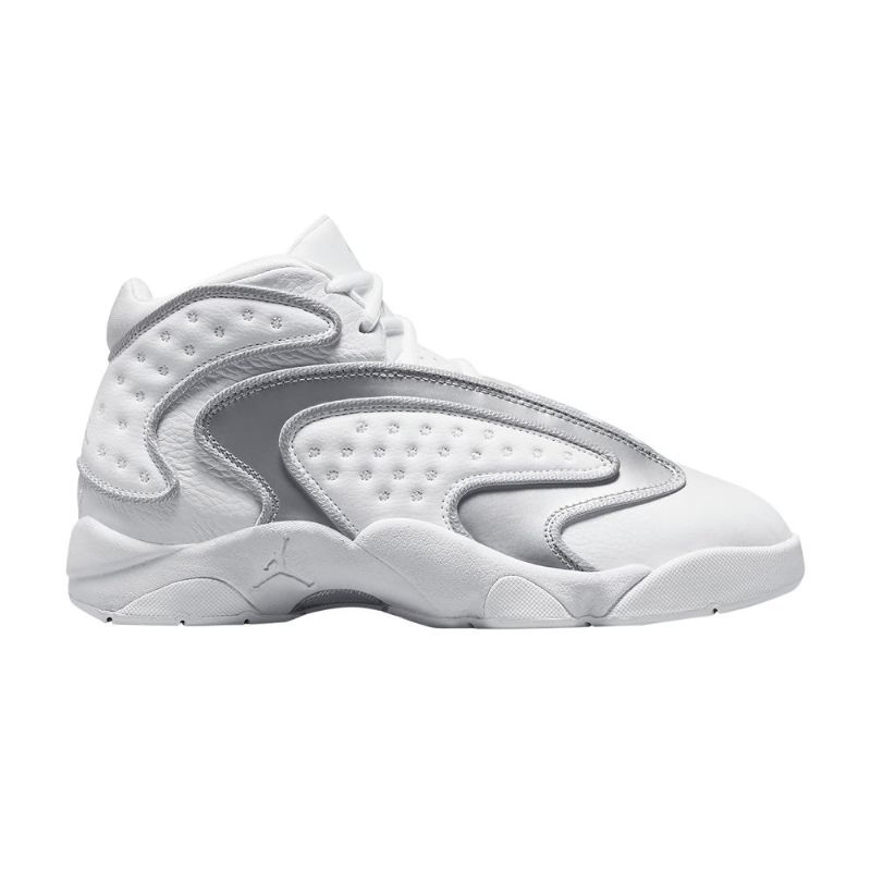 Air Jordan A Bílý Stříbrný Dámské Boty