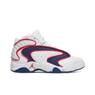 Dámské Boty Air Jordan A Bílý Červené Tmavě Modrá Modrý