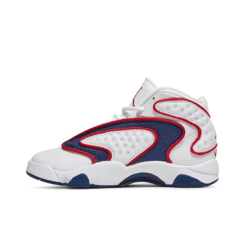 Dámské Boty Air Jordan A Bílý Červené Tmavě Modrá Modrý