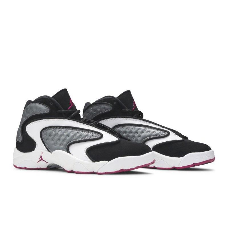 Dámské Boty Air Jordan Og Černá Šedá Bílá Fialová