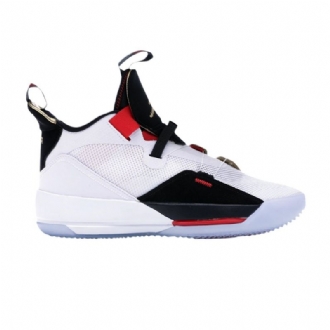 Pánské Boty Air Jordan 33 Pf Bílý Černá Červené