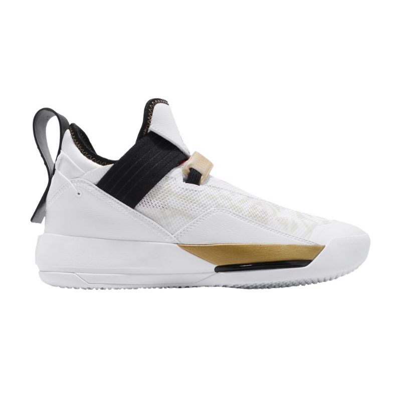 Pánské Boty Air Jordan 33 Se Ep Bílý Zlatý Černá