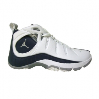 Bílé Pánské Boty Air Jordan Jumpman Jeter Clutch Tmavě Modrá