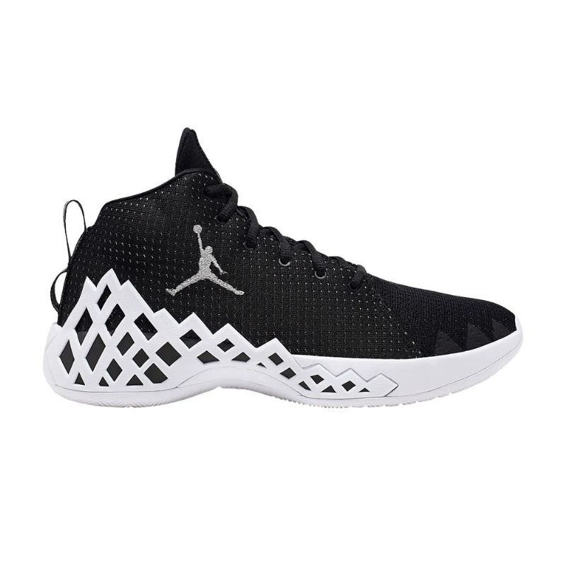 Pánské Boty Air Jordan Jumpman Diamond Mid Černá Bílý Stříbrný