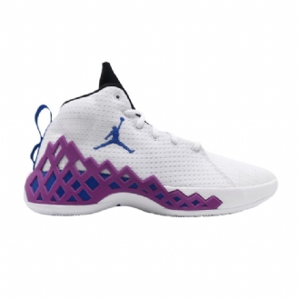Pánské Boty Air Jordan Jumpman Diamond Mid Pf Bílý Modrý Nachový