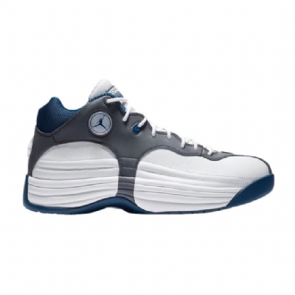 Pánské Boty Air Jordan Jumpman Team 1 Bílý Modrý Šedá