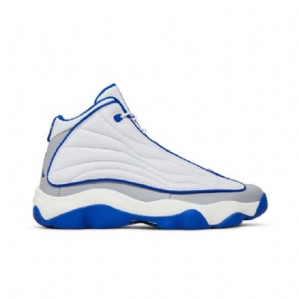 Pánské Boty Air Jordan Pro Strong Bílý Modrý Šedá