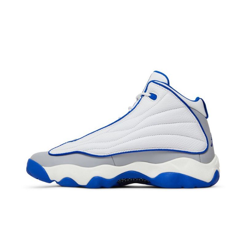 Pánské Boty Air Jordan Pro Strong Bílý Modrý Šedá
