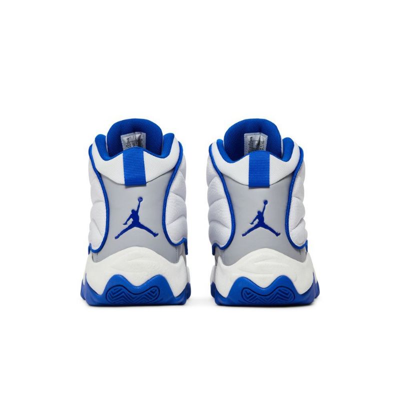 Pánské Boty Air Jordan Pro Strong Bílý Modrý Šedá