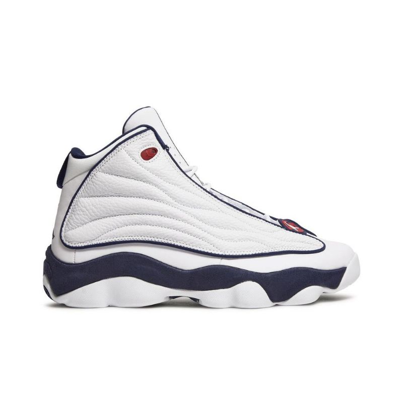 Pánské Boty Air Jordan Pro Strong Bílý Tmavě Modrá Modrý