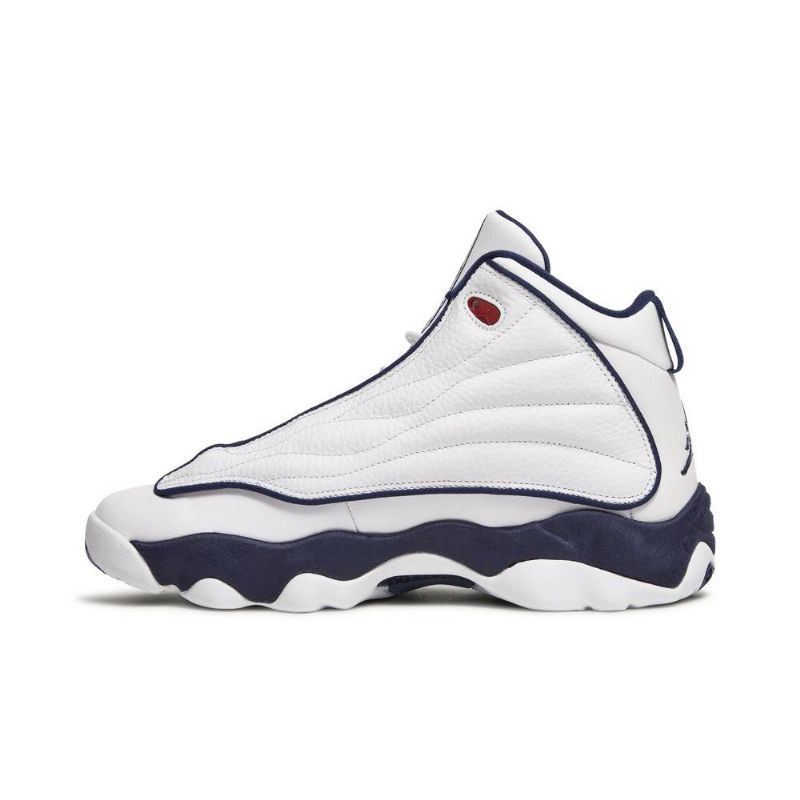 Pánské Boty Air Jordan Pro Strong Bílý Tmavě Modrá Modrý