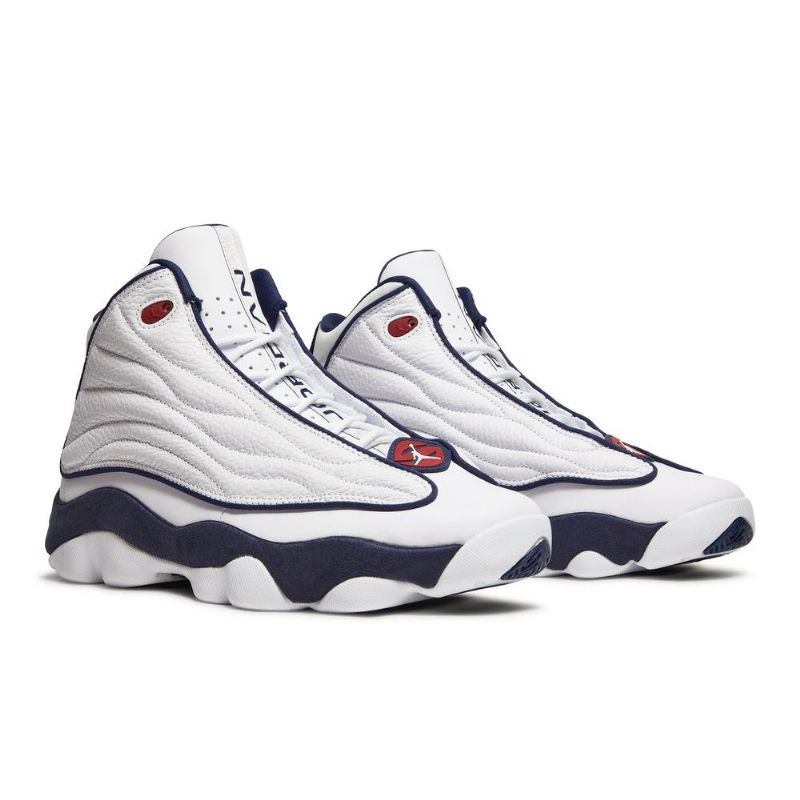 Pánské Boty Air Jordan Pro Strong Bílý Tmavě Modrá Modrý