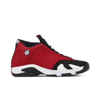 Air Jordan 14 Retro Černá Červené Bílý Pánské Boty