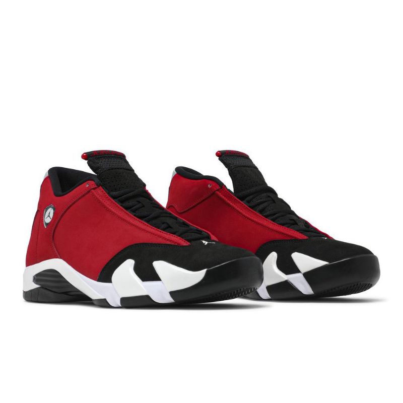 Air Jordan 14 Retro Černá Červené Bílý Pánské Boty