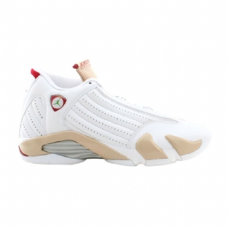 Dámské Boty Air Jordan 14 Retro Bílý Béžová