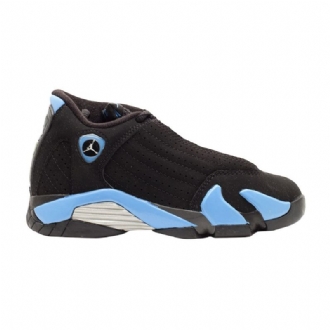 Dámské Boty Air Jordan 14 Retro Černá Modrý Stříbrný