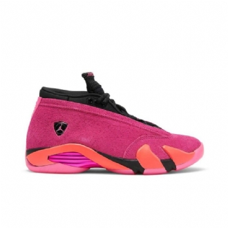 Dámské Boty Air Jordan 14 Retro Low Růžová Černá Červené
