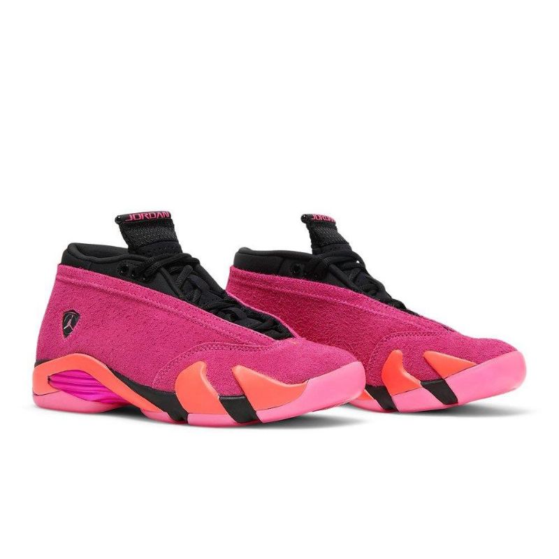 Dámské Boty Air Jordan 14 Retro Low Růžová Černá Červené