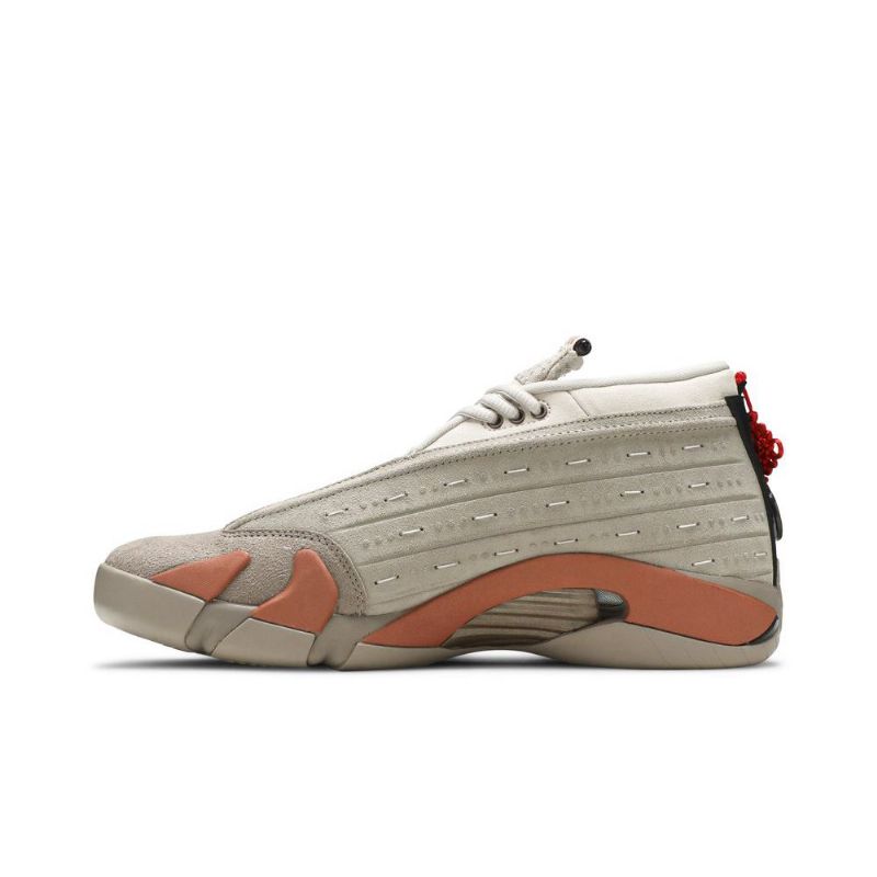 Pánské Boty Air Jordan 14 Clot Retro Low Šedá Růžová