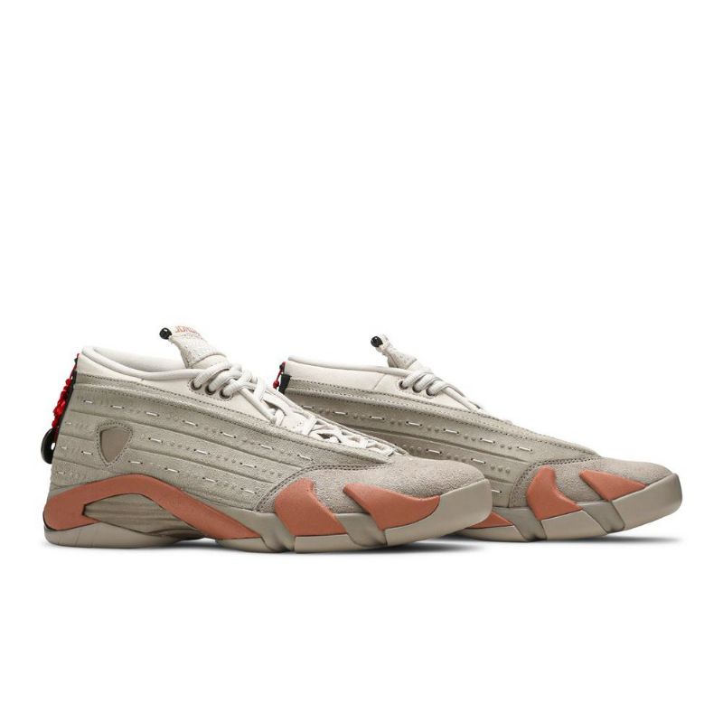 Pánské Boty Air Jordan 14 Clot Retro Low Šedá Růžová
