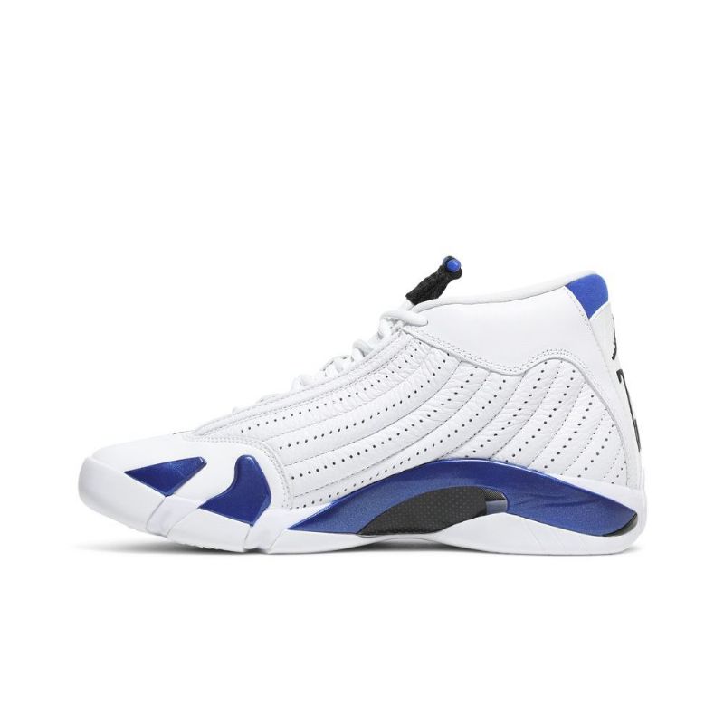 Pánské Boty Air Jordan 14 Retro Bílý Modrý Černá