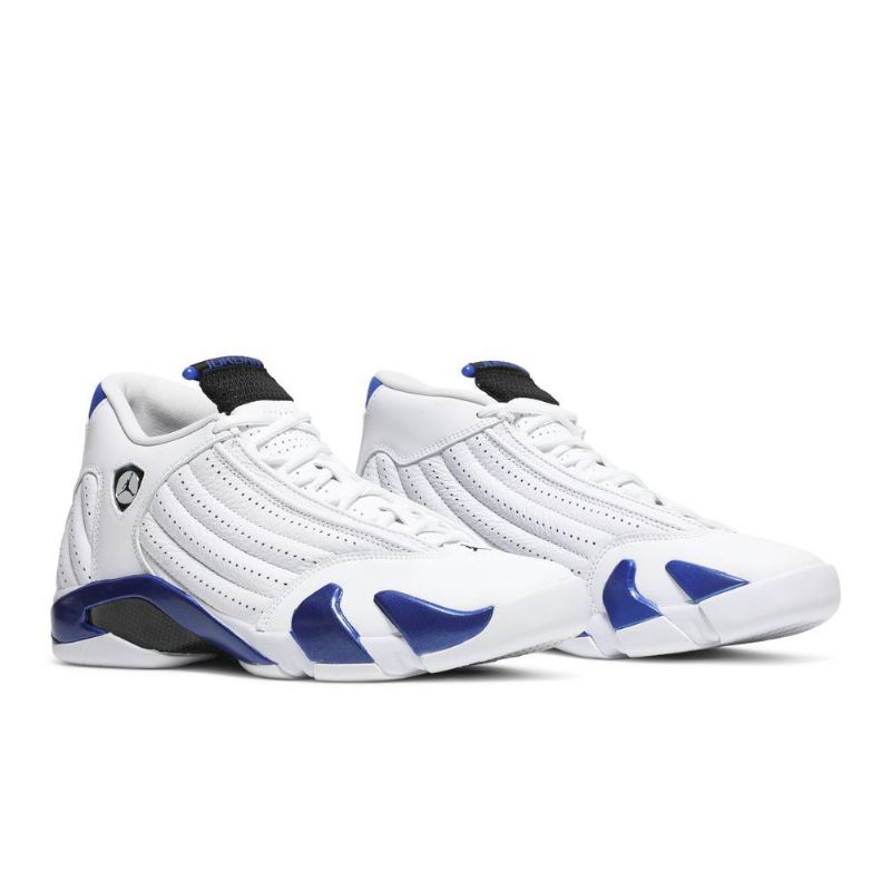 Pánské Boty Air Jordan 14 Retro Bílý Modrý Černá