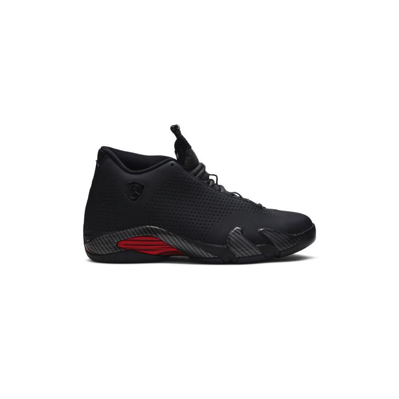 Pánské Boty Air Jordan 14 Retro Se Černá Šedá Červené