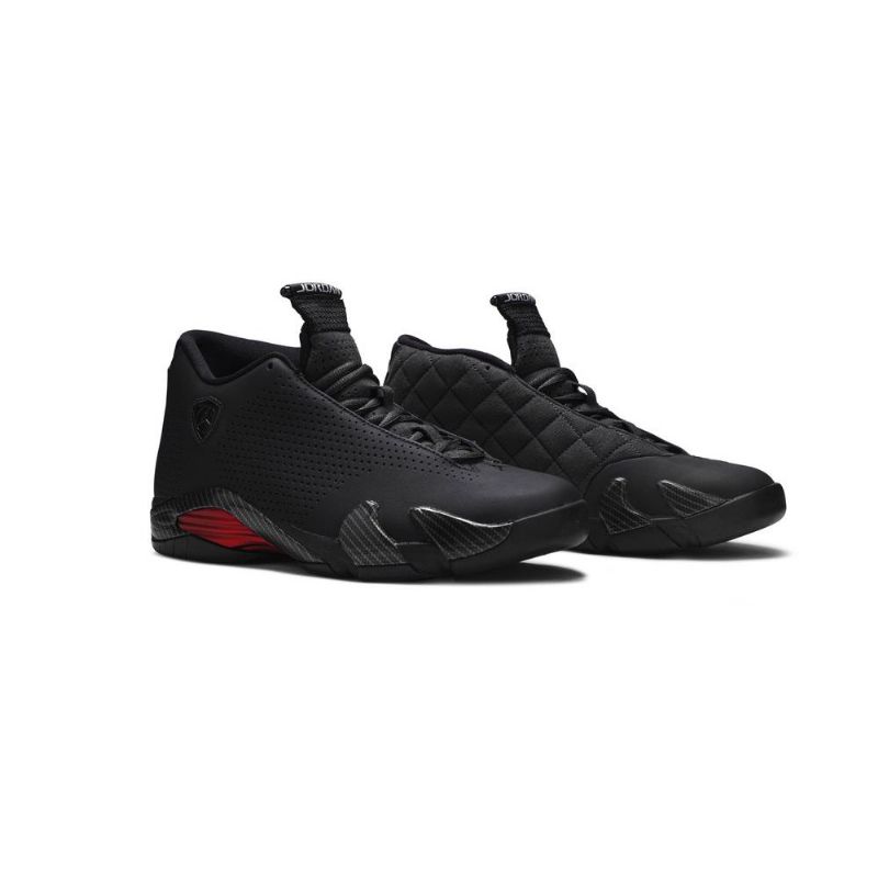 Pánské Boty Air Jordan 14 Retro Se Černá Šedá Červené