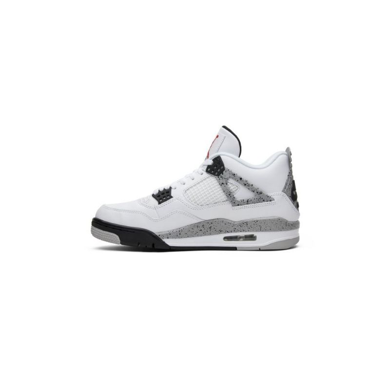Air Jordan 4 Retro A Bílo Šedé Pánské Boty