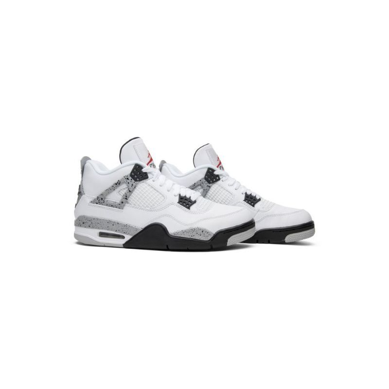 Air Jordan 4 Retro A Bílo Šedé Pánské Boty